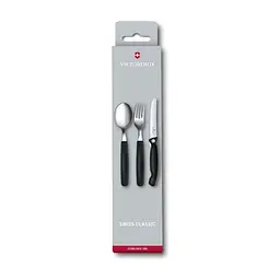 Набор столовых приборов Victorinox SwissClassic Table Set 3 шт Black (6.7192.F3)