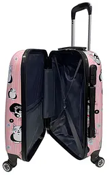 Валіза Worldline Airtex 809/cat колір рожевий розмір маленький S