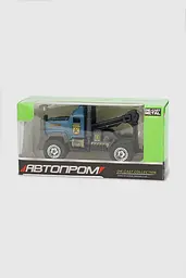 Іграшка машинка Евакуатор АВТОПРОМ 7632 Синій (2000990642684) shop (2000990642684) - мініатюра 4