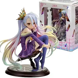 Статуетка Neca Широ Без гри немає життя Shiro No Game No Life 16.0 см AМ 22.056 - мініатюра 2