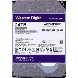 Жорсткий диск 3.5` WD Purple Pro 24TB SATA 512MB (WD240PURP) [141202] - мініатюра 3