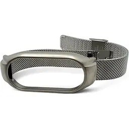 Ремінець BeCover Metal для Xiaomi Mi Smart Band 9 Silver (711979) - мініатюра 2