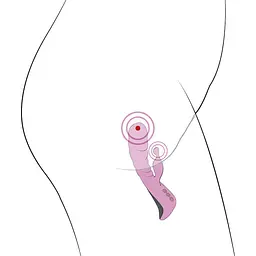 Вібратор Adrien Lastic Mini Trigger з масажними рухами стовбура - мініатюра 5
