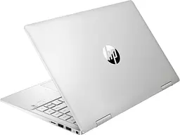 Ноутбук HP Pavilion x360 14-ek1003ua 14' FHD IPS Touch, Intel i3-1315U, 8GB, F256GB, UMA, DOS, сріблястий (826T1EA) - мініатюра 6