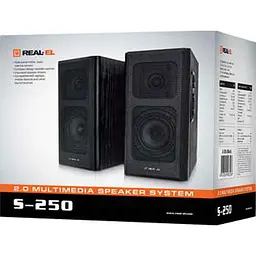 Акустична система Real-EL 2.0 S-250 Black (EL121000005) - мініатюра 6