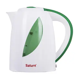 Електрочайник Saturn ST-EK8437U білий/світло-зелений