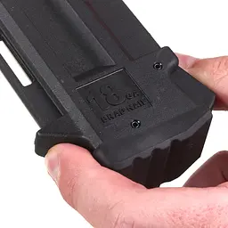 Пістолет цвяхозабивний акумуляторний безщітковий MILWAUKEE, M18 FN18GS-0X, 16-54мм (каркас, HDкейс) - мініатюра 8