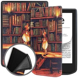 Чохол-книжка BeCover Smart Case для PocketBook 629 Verse / 634 Verse Pro 6" Library Girl (710975) - мініатюра 2