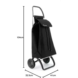 Сумка-візок Rolser Saquet LN 2 Negro (SAQ055-1023) (931442) - мініатюра 6