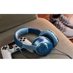 Навушники JBL Quantum 100 Blue - мініатюра 7