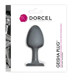 Анальна пробка з кулькою всередині Dorcel Geisha Plug Dorcel MD0364 87640 - мініатюра 4