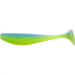 Силікон FishUP Wizzle Shad 3" #206 - Sky/Chartreuse (8 шт/уп)