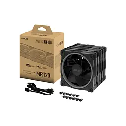 Кулер до корпусу ASUS PRIME MR120 REVERSE ARGB BLACK 3IN1 (90DA00L0-B09020) - мініатюра 12