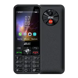 Мобільний телефон E280 2025 2.8" 2SIM, 1500мА•год, чорний 2E teh0019228 - мініатюра 2