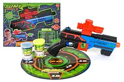 Іграшковий бластер стріляючий слаймом з мішенню Slime Rifle X-Stream YQ812 в коробці р.32х6х26см