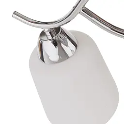 Люстра стельова Brille з абажуром в спальню Е27 60W CH (BKL-728C/3) - мініатюра 4