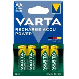 Акумулятор Varta AA 2100mAh * 4 NI-MH Power (56706101404)