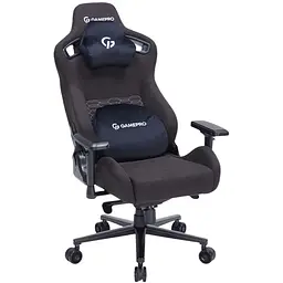 Ігрове крісло GamePro Size XL Fabric Black (GC900B) - мініатюра 4