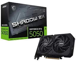 Відеокарта MSI RTX 5050 8G SHADOW 2X (RTX 5050 8G SHADOW 2X) (GDDR6, 128 bit, PCI-E v5.0 x16) - мініатюра 5