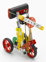 Конструктор Zephyr Robotix-1 металевий з електромотором 114 елементів 8 моделей - мініатюра 6