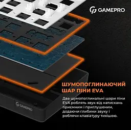 Клавіатура GamePro MK130R Outemu Red Hot-Swap RGB USB (MK130R) - мініатюра 13