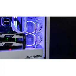 Кулер до корпусу Enermax SQUA RGB WHITE 3x 120 mm (3 PACK) (UCSQARGB12P-W-BP3) - мініатюра 8