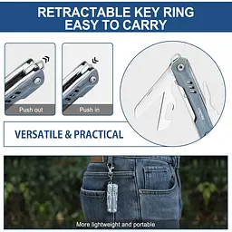 Мультитул NexTool Mini Sailor Pliers S11 Blue NE20156B [162489] - мініатюра 12