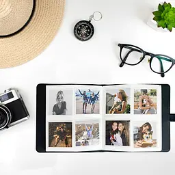 Фотоальбом для Fujifilm Instax Square SQ1, SQ6, SQ40, SQ20, SQ10, SP3, SQ Link на 288 фото,чорний  - мініатюра 8