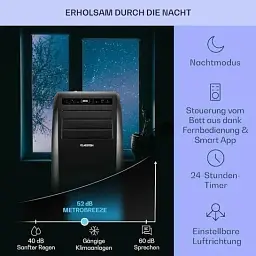 Кондиціонер мобільний KLARSTEIN Metrobreeze Rome 10 000 BTU (10035804) б/в - мініатюра 3