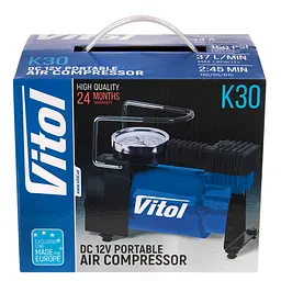 Компресор Vitol 150 psi 14 A 37 л (K-30) - мініатюра 4