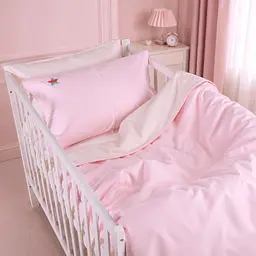 Дитяча постільна білизна MIRSON LITTLE KIDS Poplin Edition Unicorn та Abegail 110х160см (2200013086383)