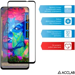 Скло захисне ACCLAB Full Glue Realme 13 5G Black (1283126607622) - мініатюра 5