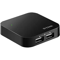 USB-Хаб D-Link USB-Концентратор DUB-H4 4xUSB2.0, USB2.0 (DUB-H4)