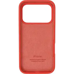 Чохол Silicone Case для Apple iPhone 17 Pro Pink Orange AA [145169] - мініатюра 2