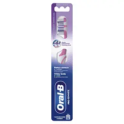 Зубна щітка Oral-B Pro 3D White Відбілювання Середньої жорсткості 1 шт. (8700216459518) - мініатюра 2