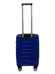 Валіза маленька S поліпропілен Madisson Snowball 01103 58×37×22см 35л Синій - мініатюра 3