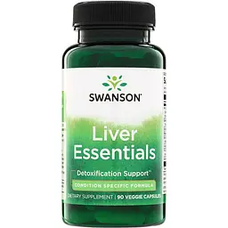 Комплекс для підтримки печінки Swanson Liver Essentials 90 вегакапсул - мініатюра 2