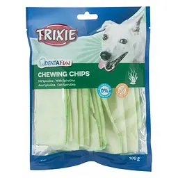 Ласощі для собак Trixie Пластинки для чистки зубів зі спіруліною Denta Fun 100 г - мініатюра 3