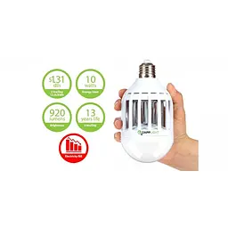 Світлодіодна лампа комах комах комах 2 в 1 ZAPPLIGHT LED LAMP UKC білий - мініатюра 7