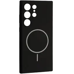 Чохол DK Silicone Luxury with MagSafe для Samsung Galaxy S23 Ultra Black [132250]