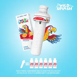 Стартовий набір: пластикова пляшка з кришкою Cirkul та один картридж Wild Splash Parrot Punch 473 мл - мініатюра 2