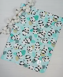 Букет з пелюшок для немовлят A.L.Babybox Панди акробати 15 од. М'ятний (BU 24345731) - мініатюра 5