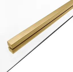 Душова кабіна Rea Solar 100x80 brushed gold REA-K9509 - мініатюра 6