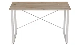 Комп'ютерний стіл Ferrum-decor Дейв 75x100x60 білий ДСП Дуб Сан-Марино 16мм (FRD-102139) - мініатюра 6