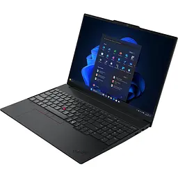 Ноутбук LENOVO ThinkPad E16 Gen 3, Intel Core 7 240H до 5.2 ГГц, 16" WUXGA, 16 ГБ, SSD 512 ГБ, Intel Graphics, Windows 11 Pro - мініатюра 6