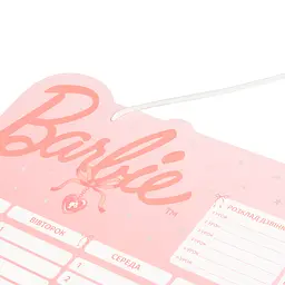 Шкільний розклад Yes Barbie картон ламінований 30х40 см (470563) - мініатюра 2