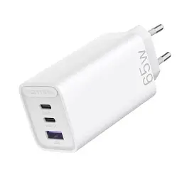 АЗП Vention 3-port USB(C+C+A) GaN Charger(65W/30W/30W) FEDW0-EU - мініатюра 11