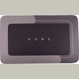 Набір діатомітових килимків для ванної та туалету Soho Gray (diat mat 50*40, 50*80 см Gray) - мініатюра 4
