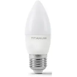 Лампочка TITANUM C37 6W E27 4100K 220V (TLС3706274)