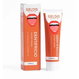 Зубная паста Geldis Cannella для чувствительных зубов, вкус корицы, 100 мл